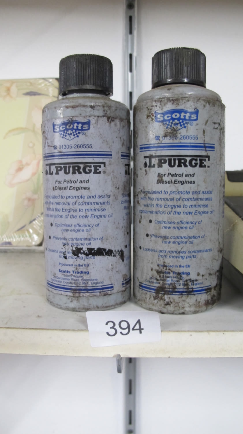 Lot 394: Engine cleaning fuel additive