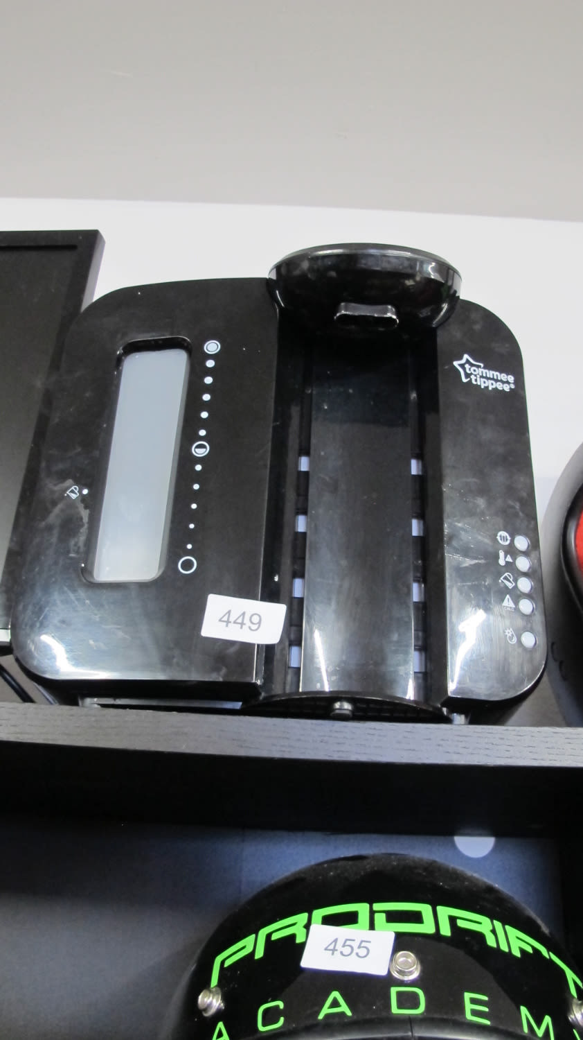 Lot 449: Baby bottle maker
