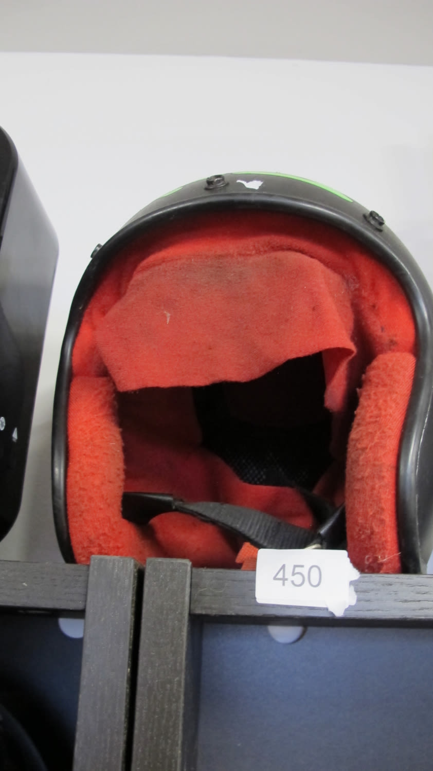 Lot 450: Crash helmet