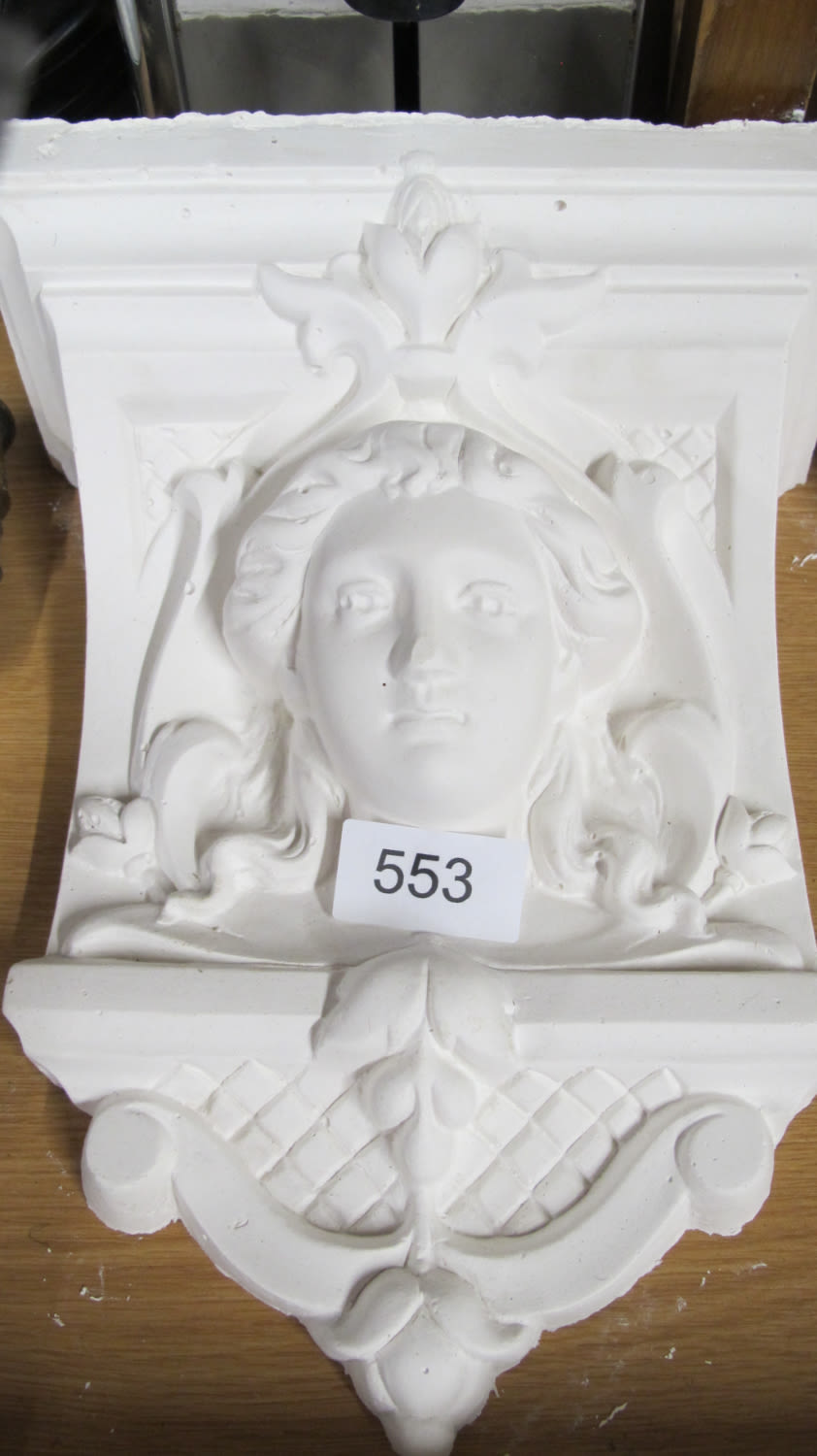 Lot 553: Decorative plaster moulding