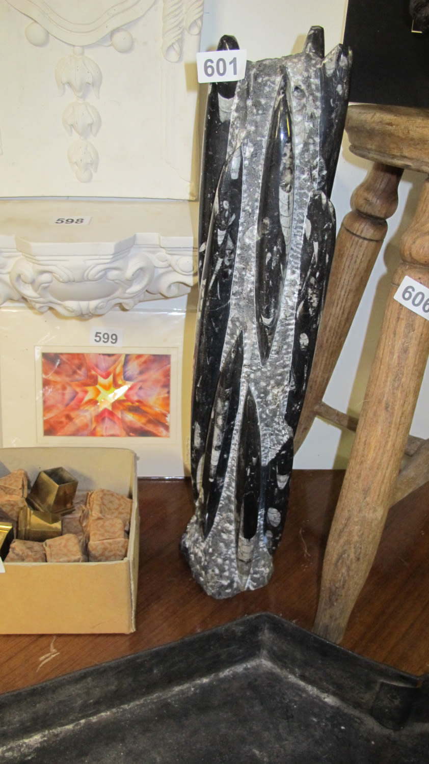 Lot 601: Orthaceras fossil tower