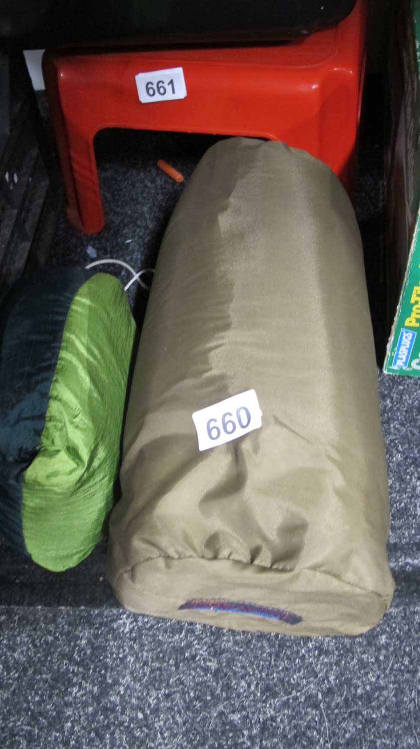 Lot 660: camping equipment