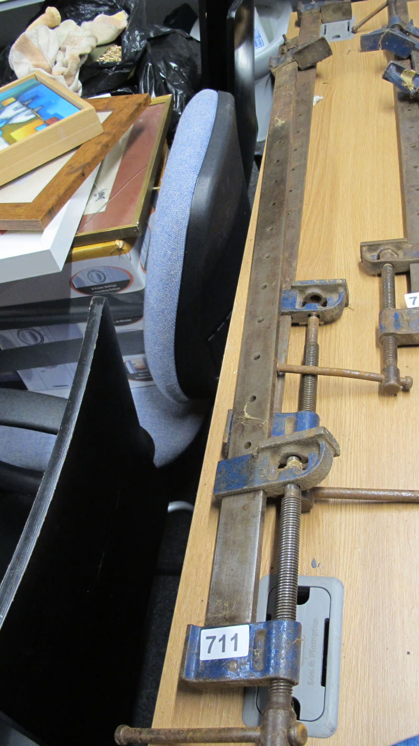 Lot 711: Sash clamps