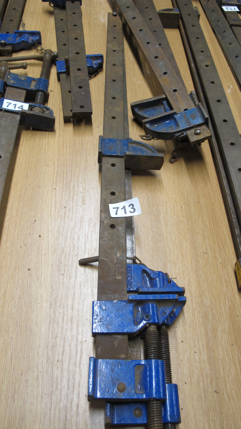 Lot 713: Sash clamps