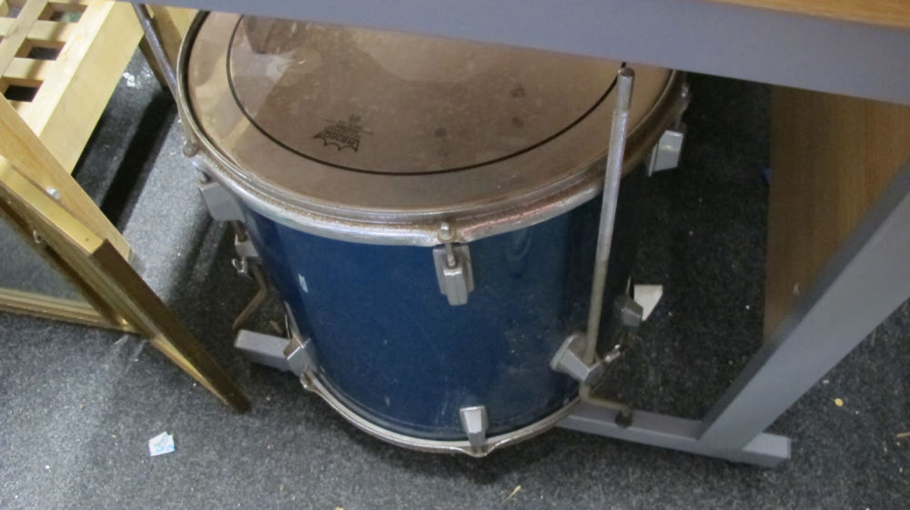 Lot 715: a set of drums