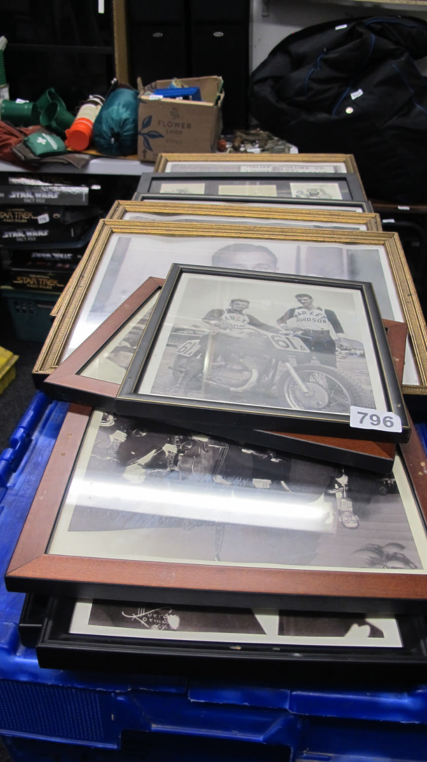 Lot 796: A quantity of pictures ex Frankie and Bennies