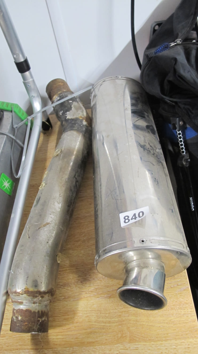 Lot 840: Car exhaust?