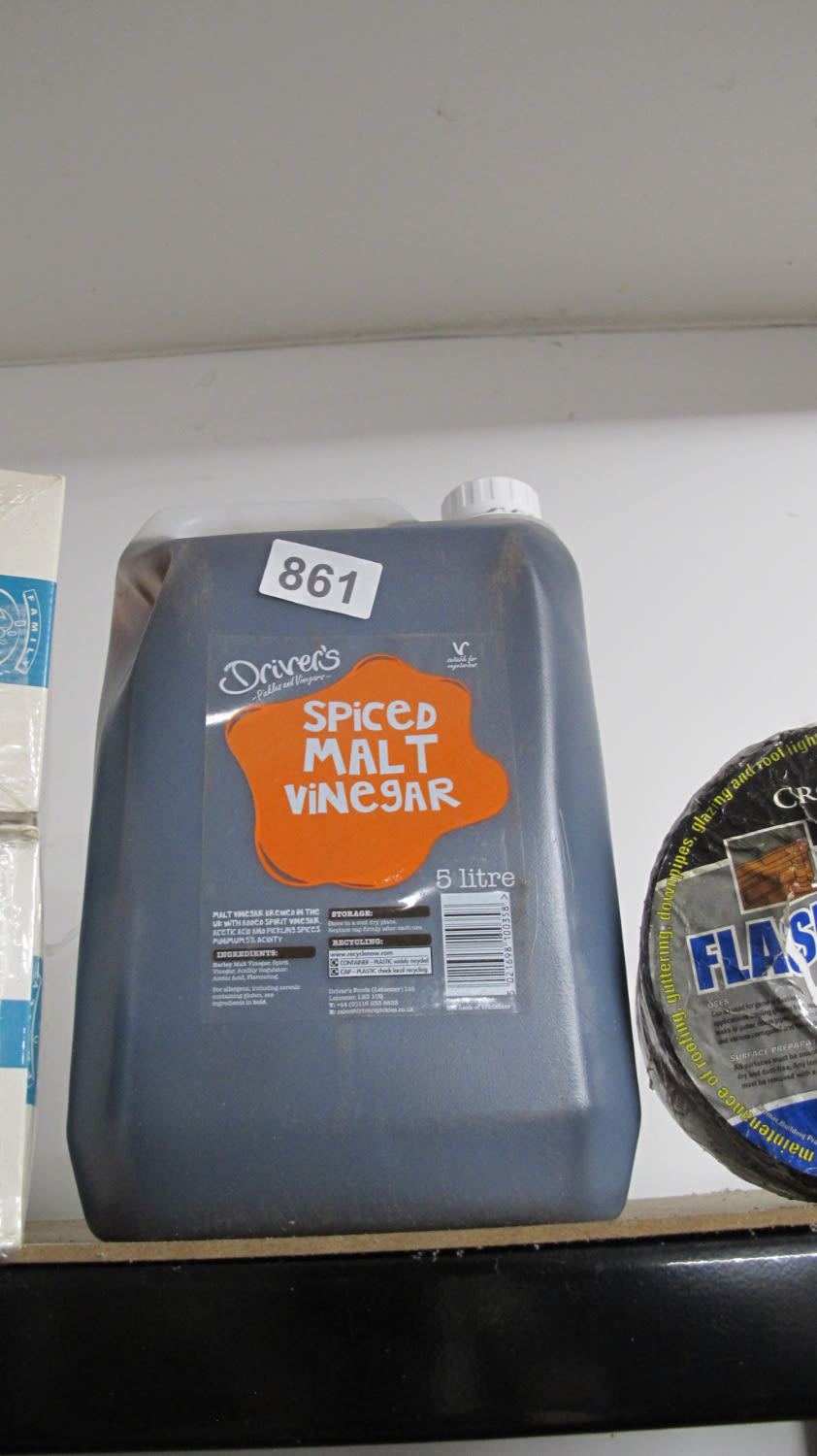 Lot 861: Malt vinegar