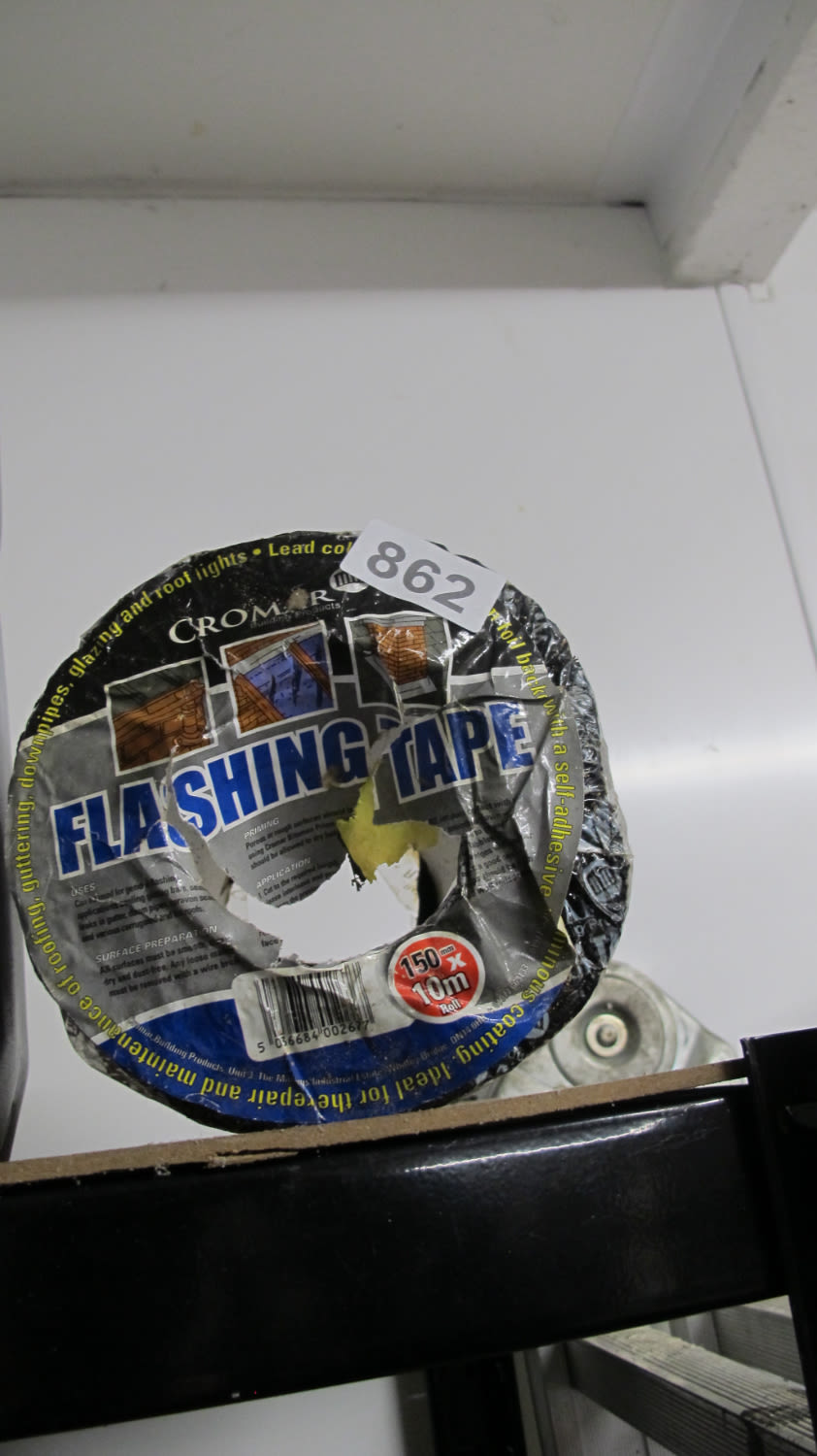 Lot 862: Flashing tape