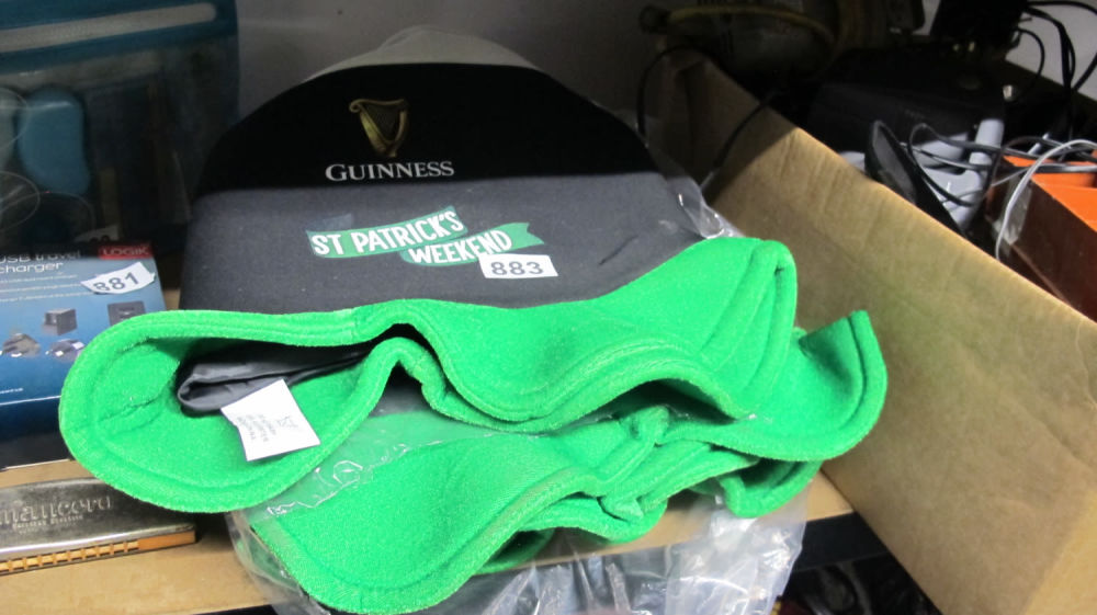 Lot 883: St. Patricks day hats