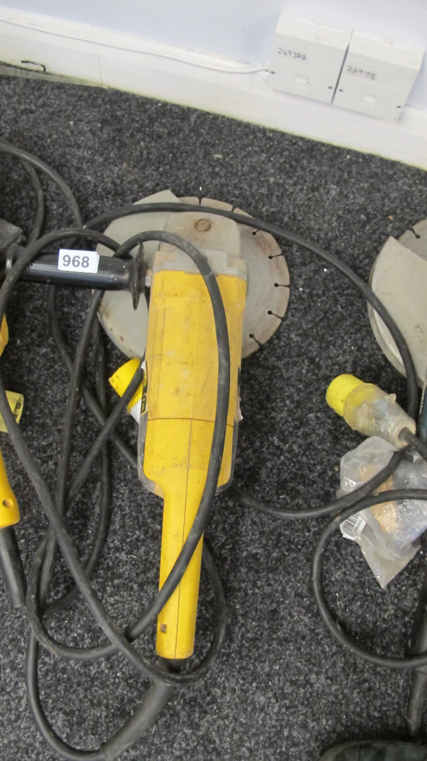 Lot 968: Angle grinder