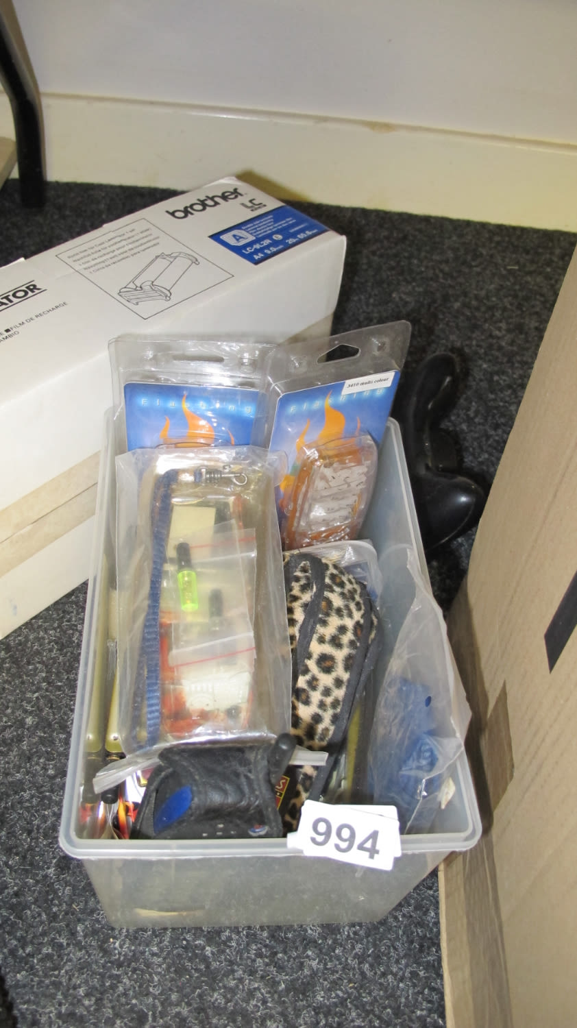 Lot 994: Phone cases
