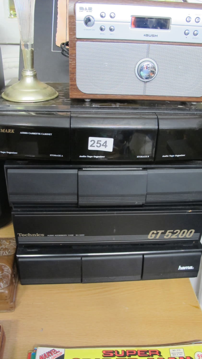 Lot 254: 4 boxes of of Audio cassettes