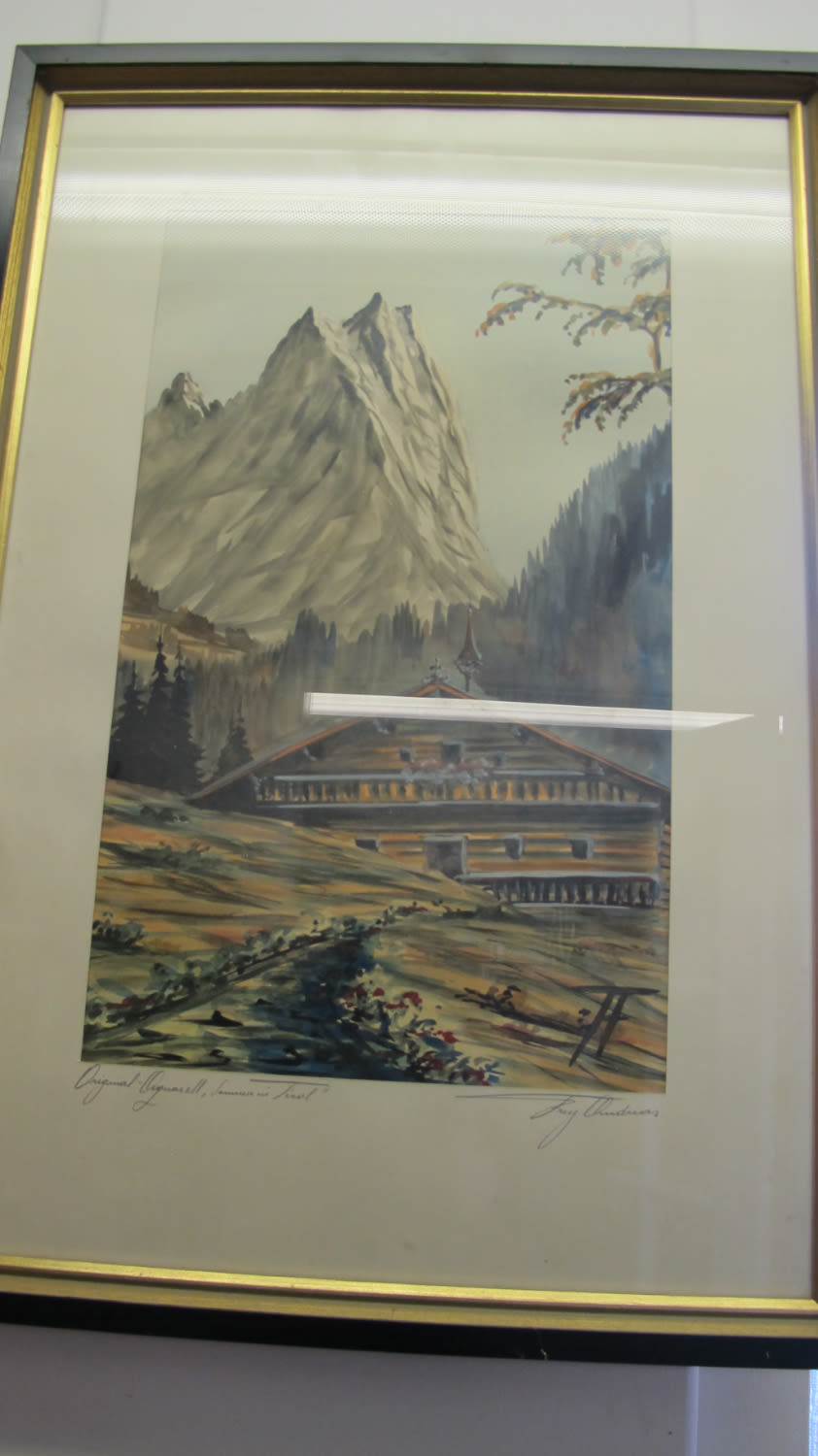 Lot 320: Framed and glazed limited edition signed oriental painting