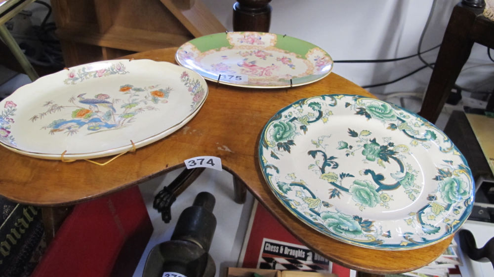 Lot 375: 3 plates Including Minton and Masons