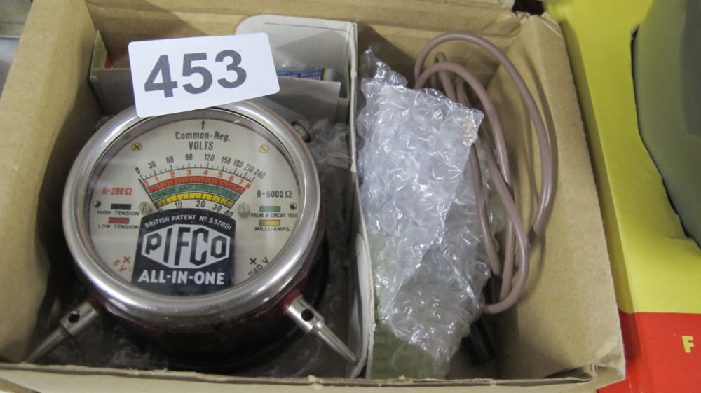 Lot 453: boxed Pifco all in one hobbyists radiometer
