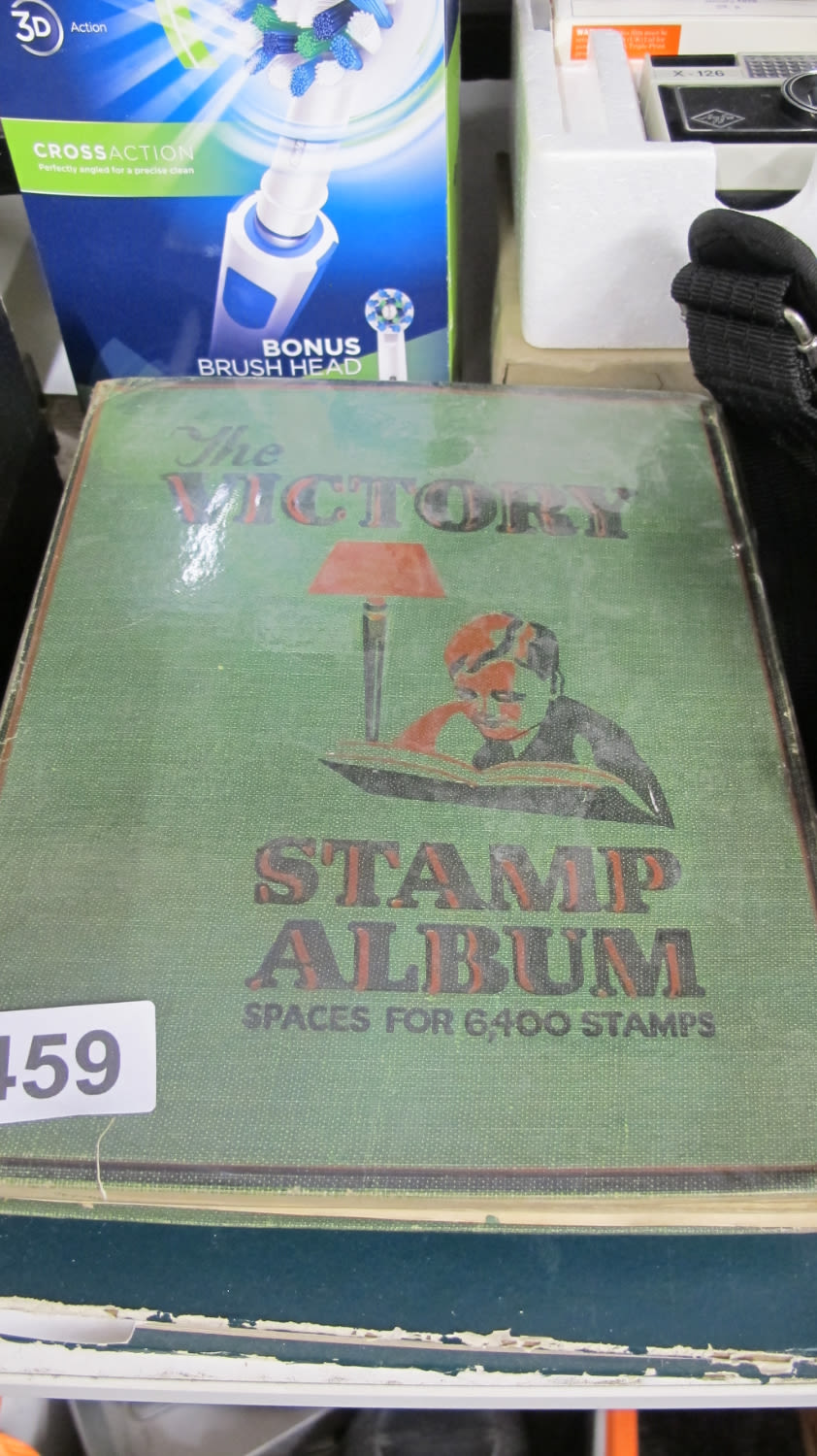 Lot 459: Stamp albums