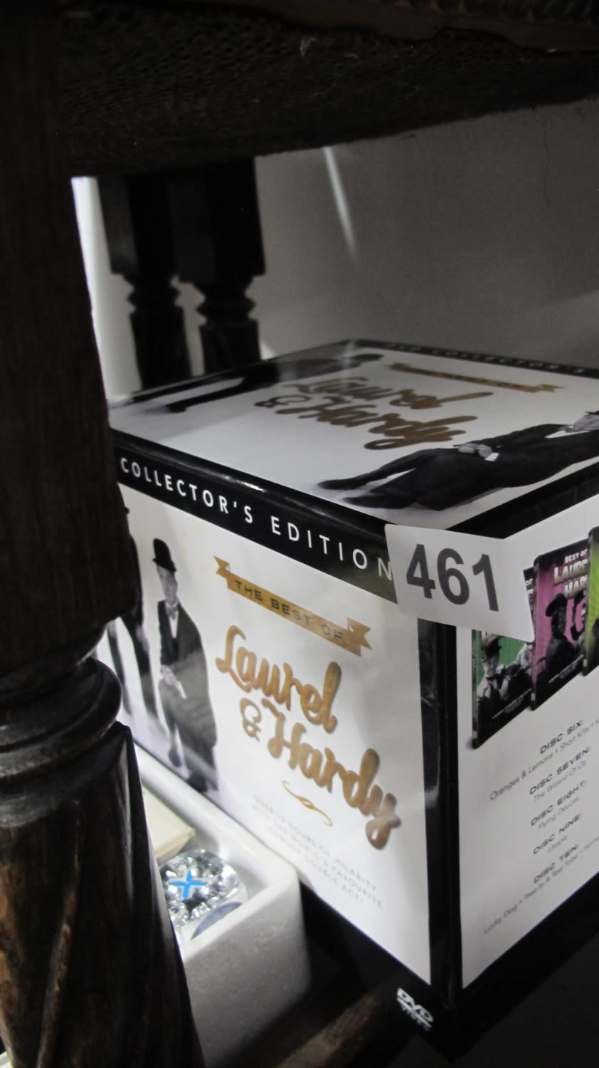 Lot 461: Laurel & Hardy DVDs