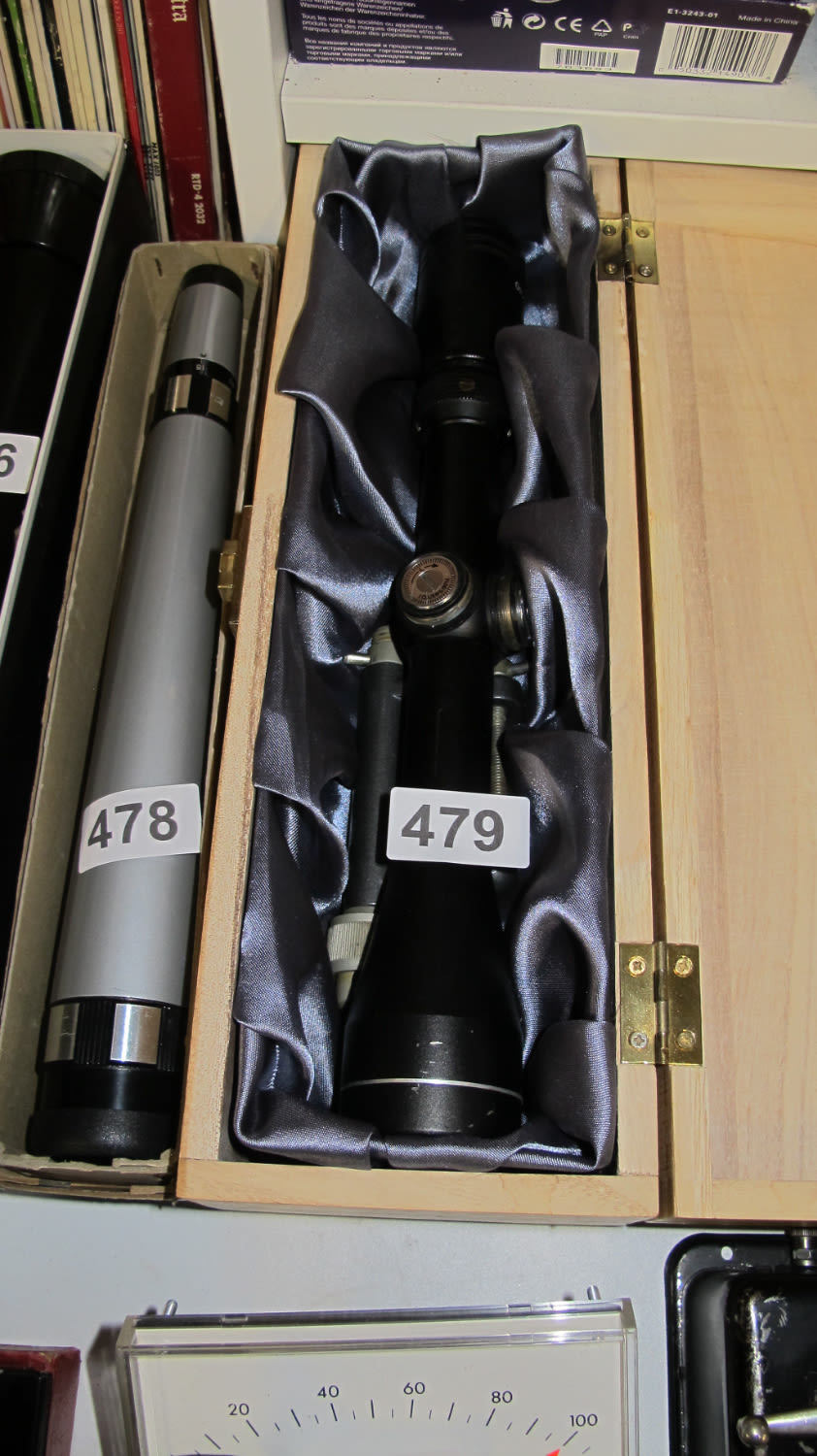 Lot 479: Telescopic sight