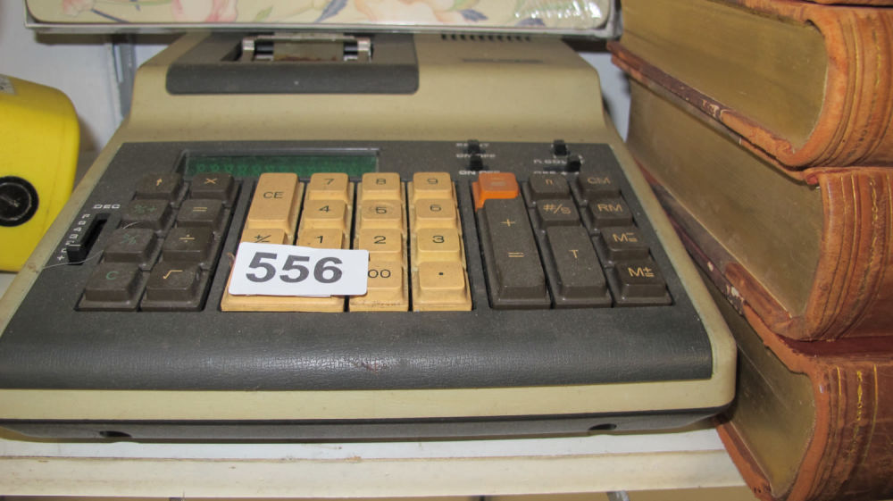 Lot 556: Accountants calculator