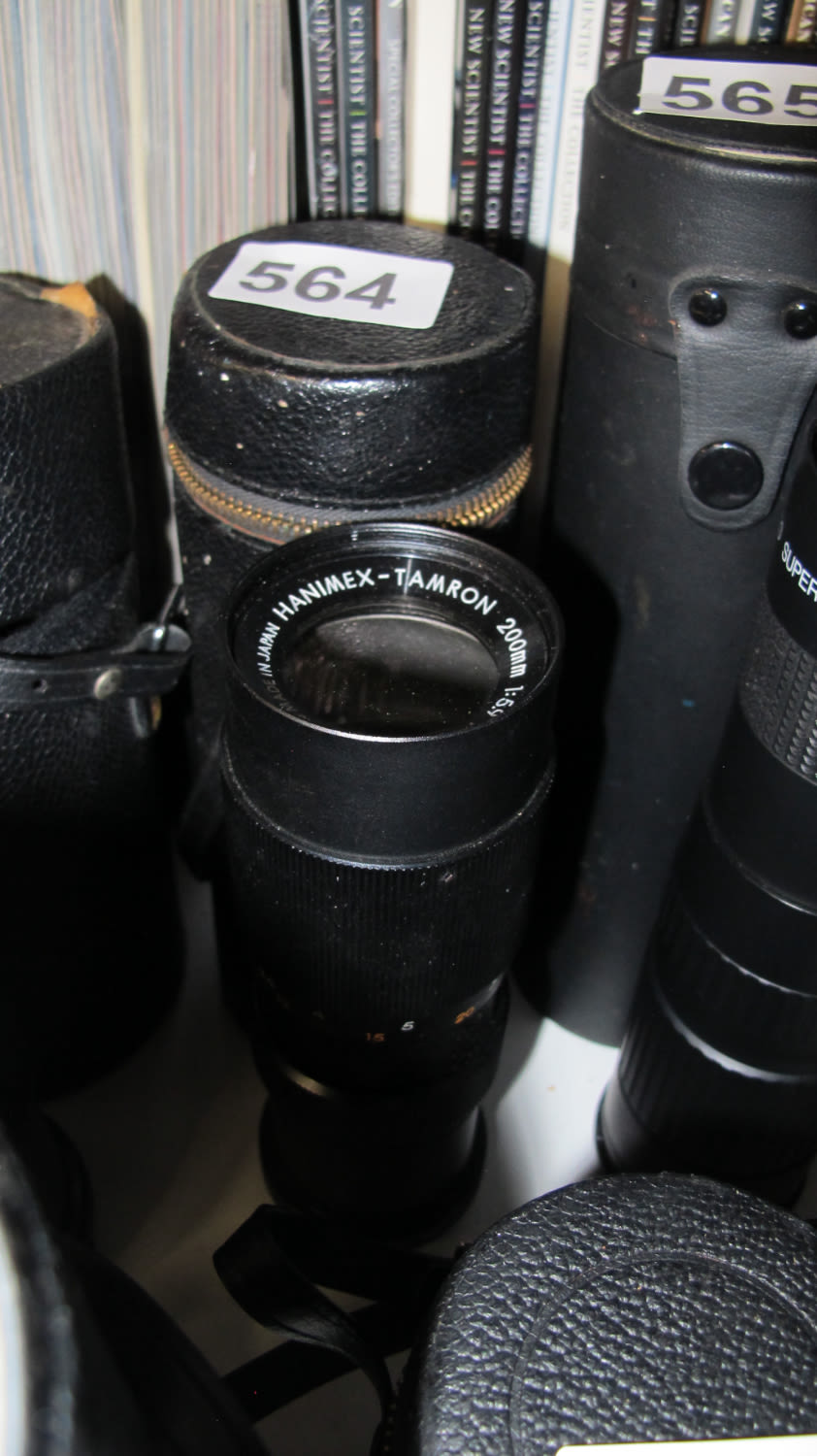 Lot 564: Hanimex tamron 200mm camera lens