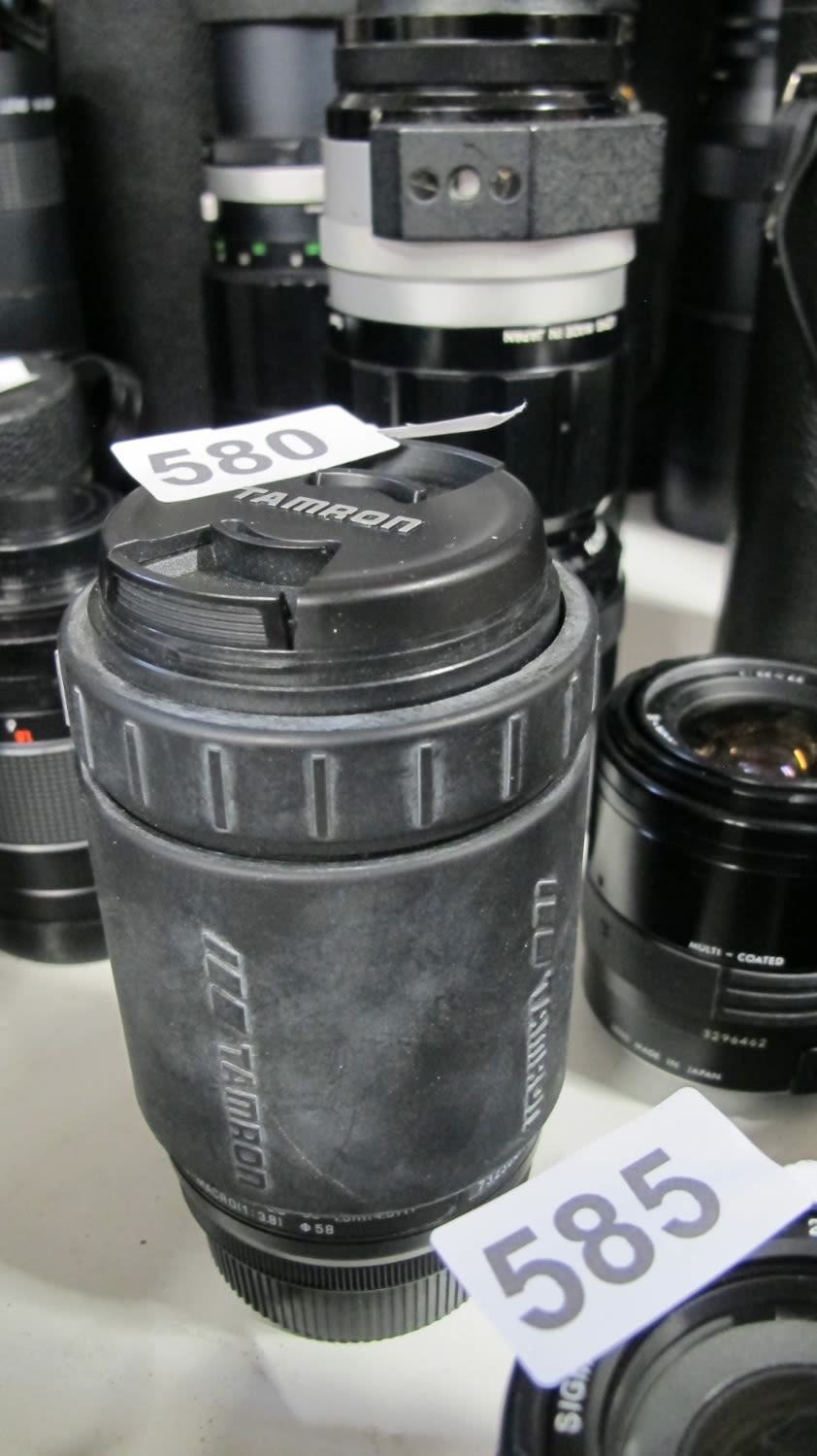 Lot 580: Tamron Camera lens, f=70-300mm