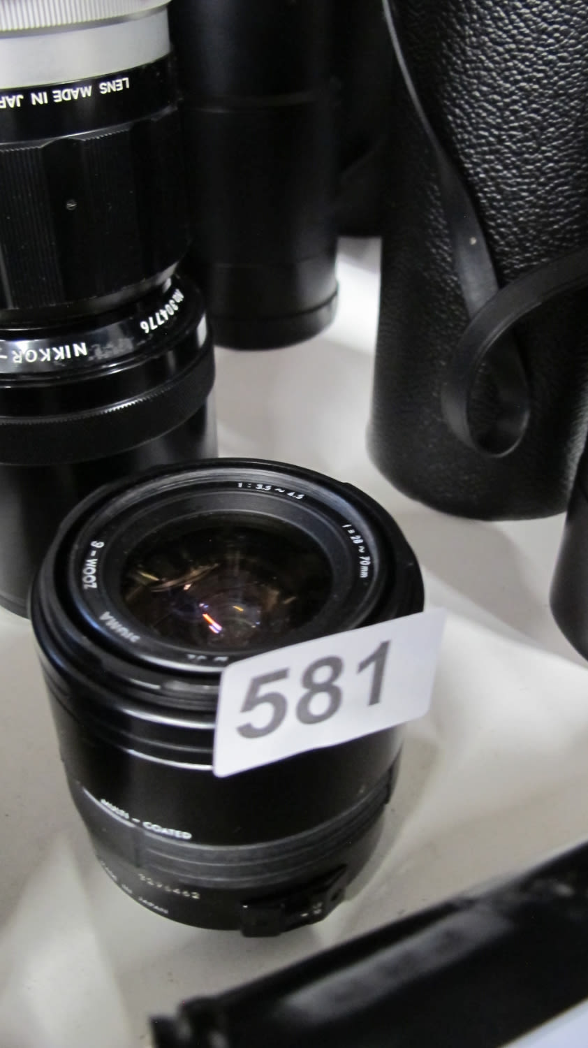 Lot 581: Sigma Camera lens, f=28-70mm