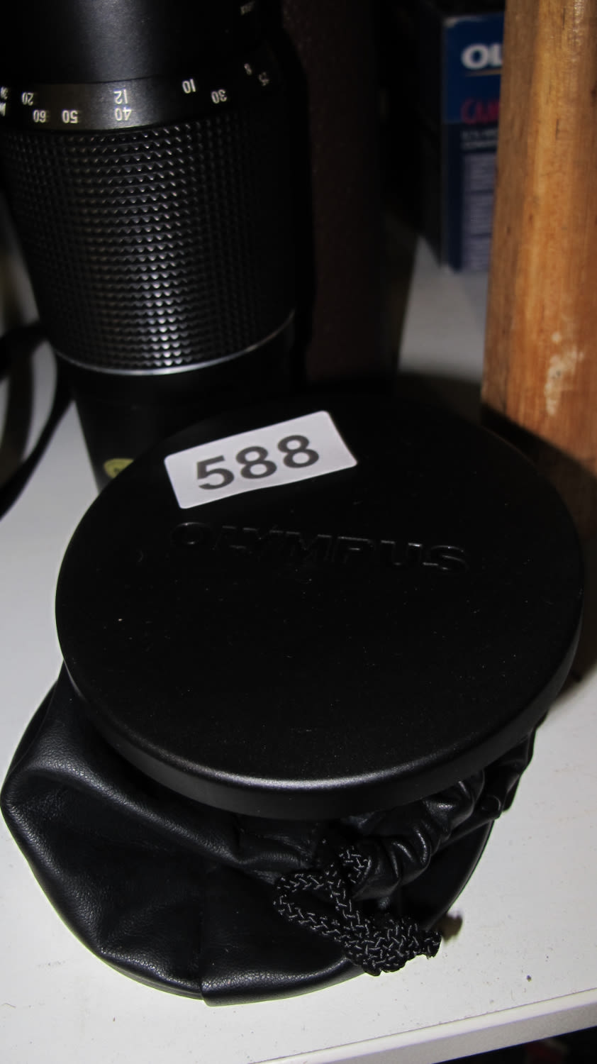 Lot 588: Olympus 0.5mm lens