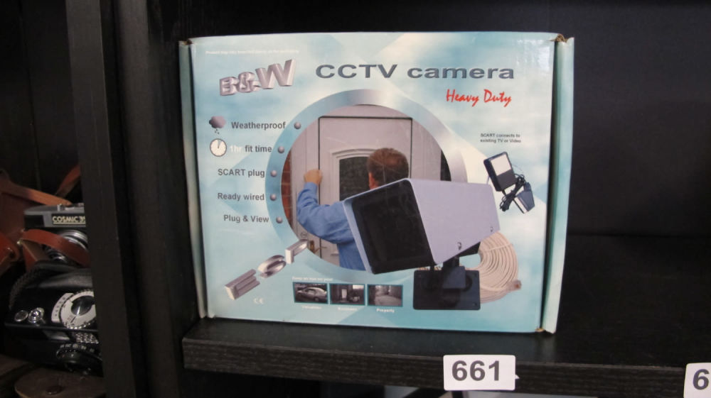 Lot 661: CCTV camera