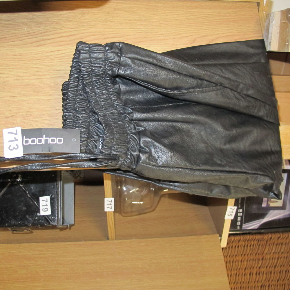 Lot 713: Leather trousers