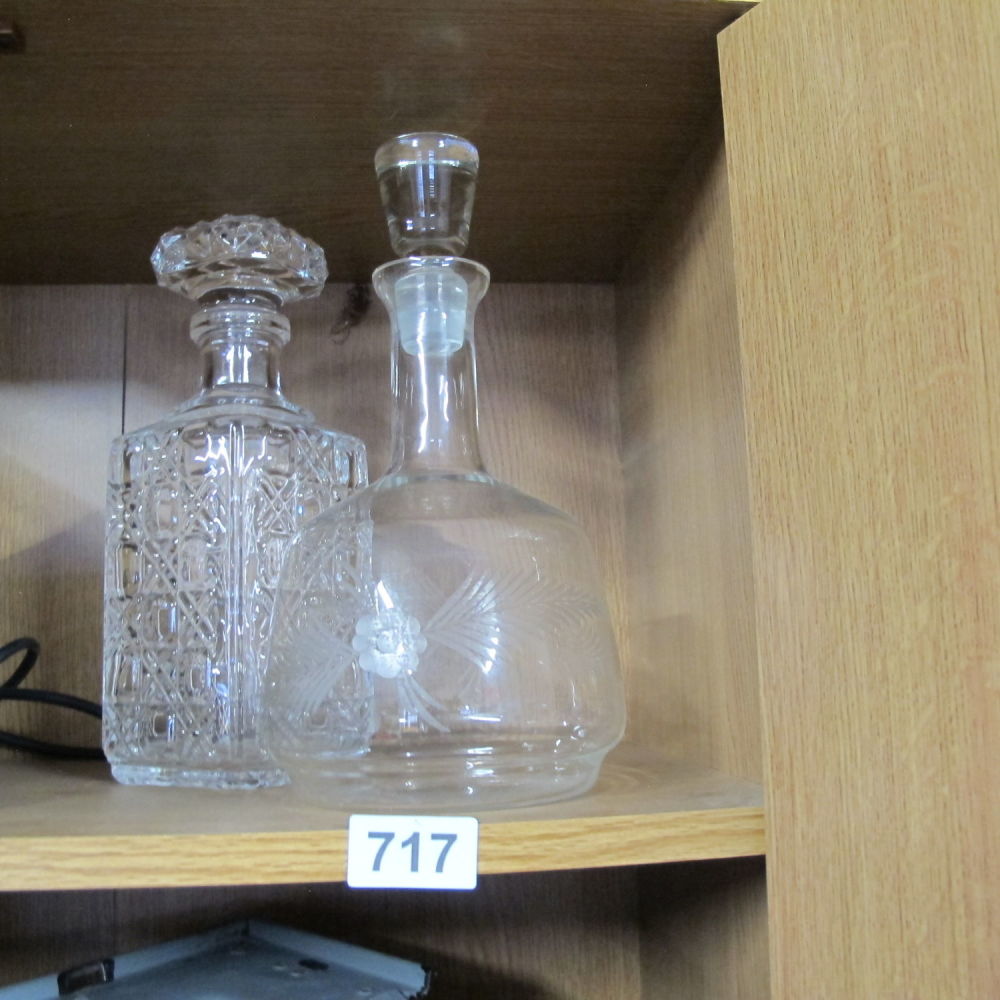 Lot 717: Decanters