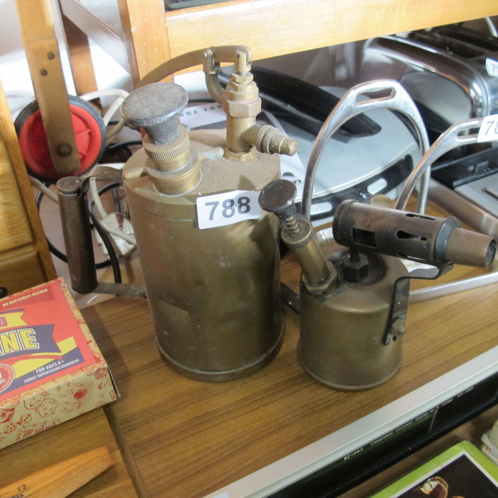 Lot 788: Blow lamps