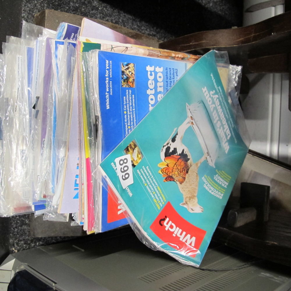 Lot 899: Qty of Which magazines