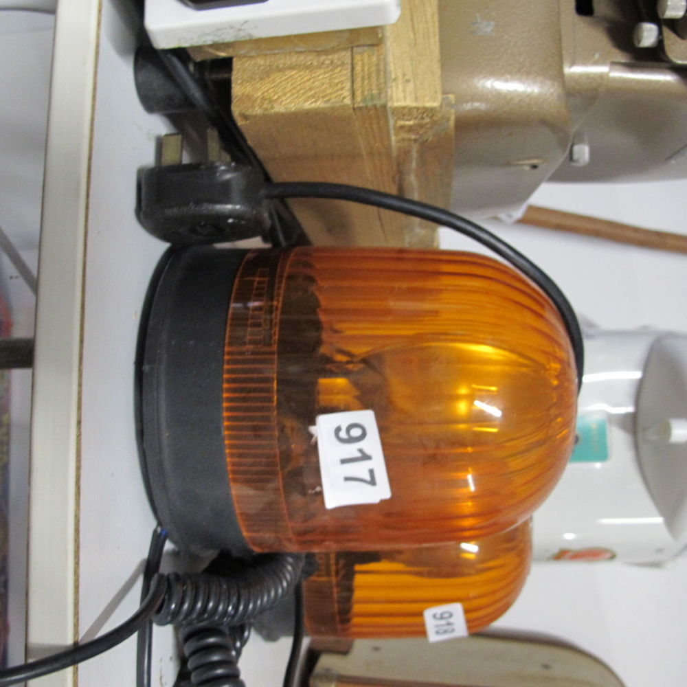 Lot 917: Warning beacon