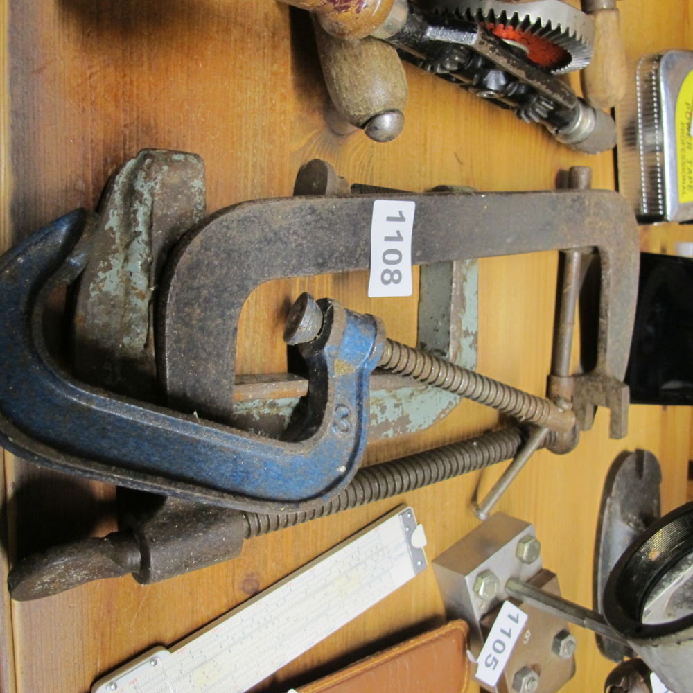 Lot 1108: G clamps