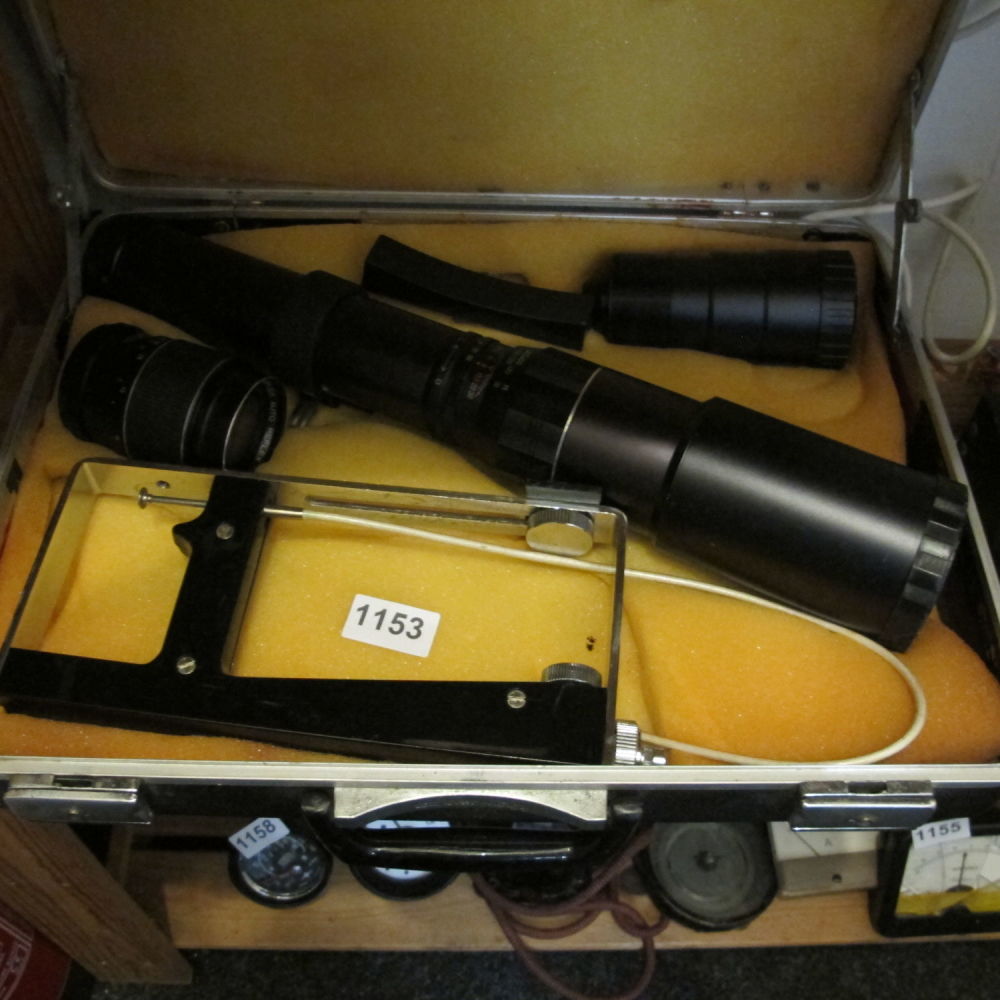 Lot 1153: Camera lens