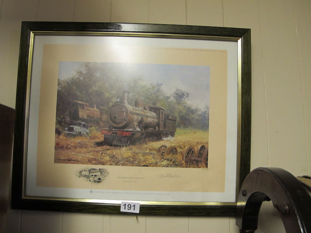 Lot 191: Print of a David Sheperd painting entitled 'The...