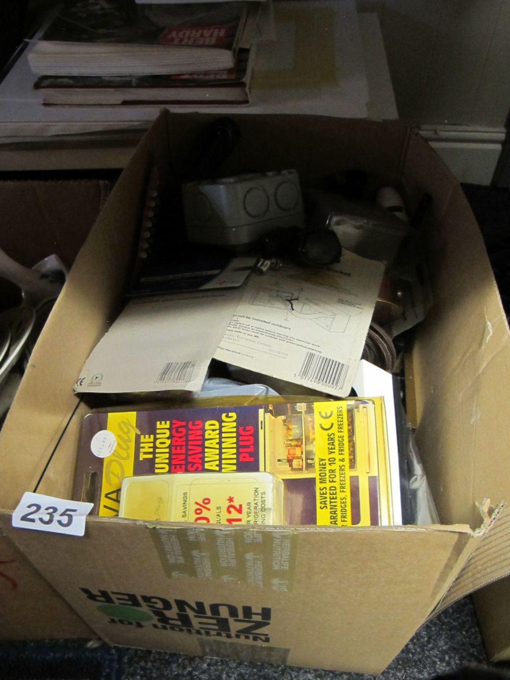 Lot 235: Box of misc.