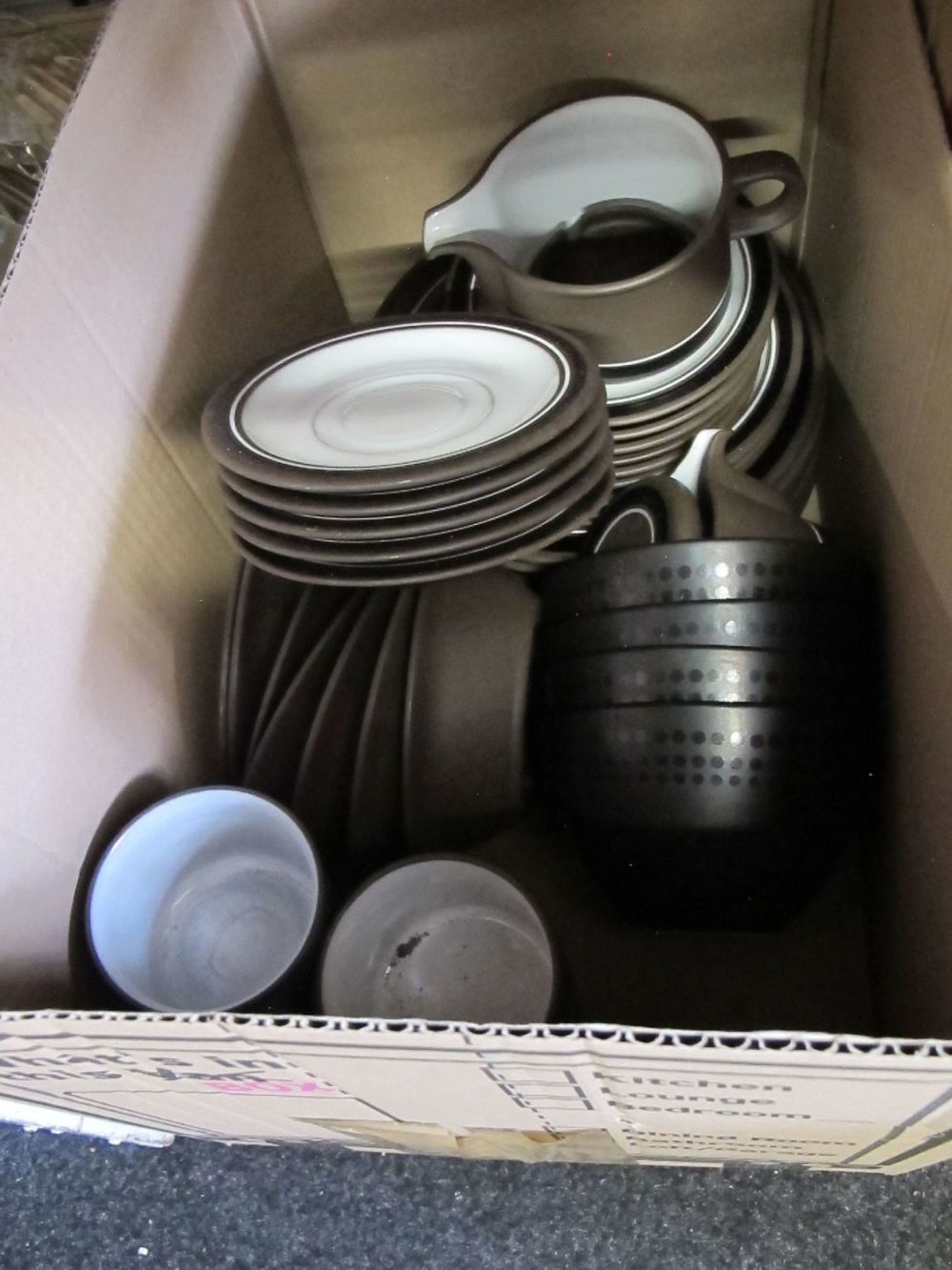 Lot 297: Box of misc. ceramics