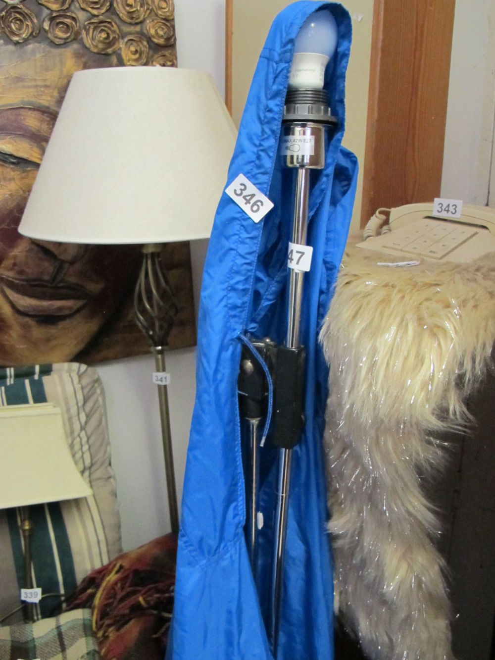 Lot 346: retro anarak Rain jacket