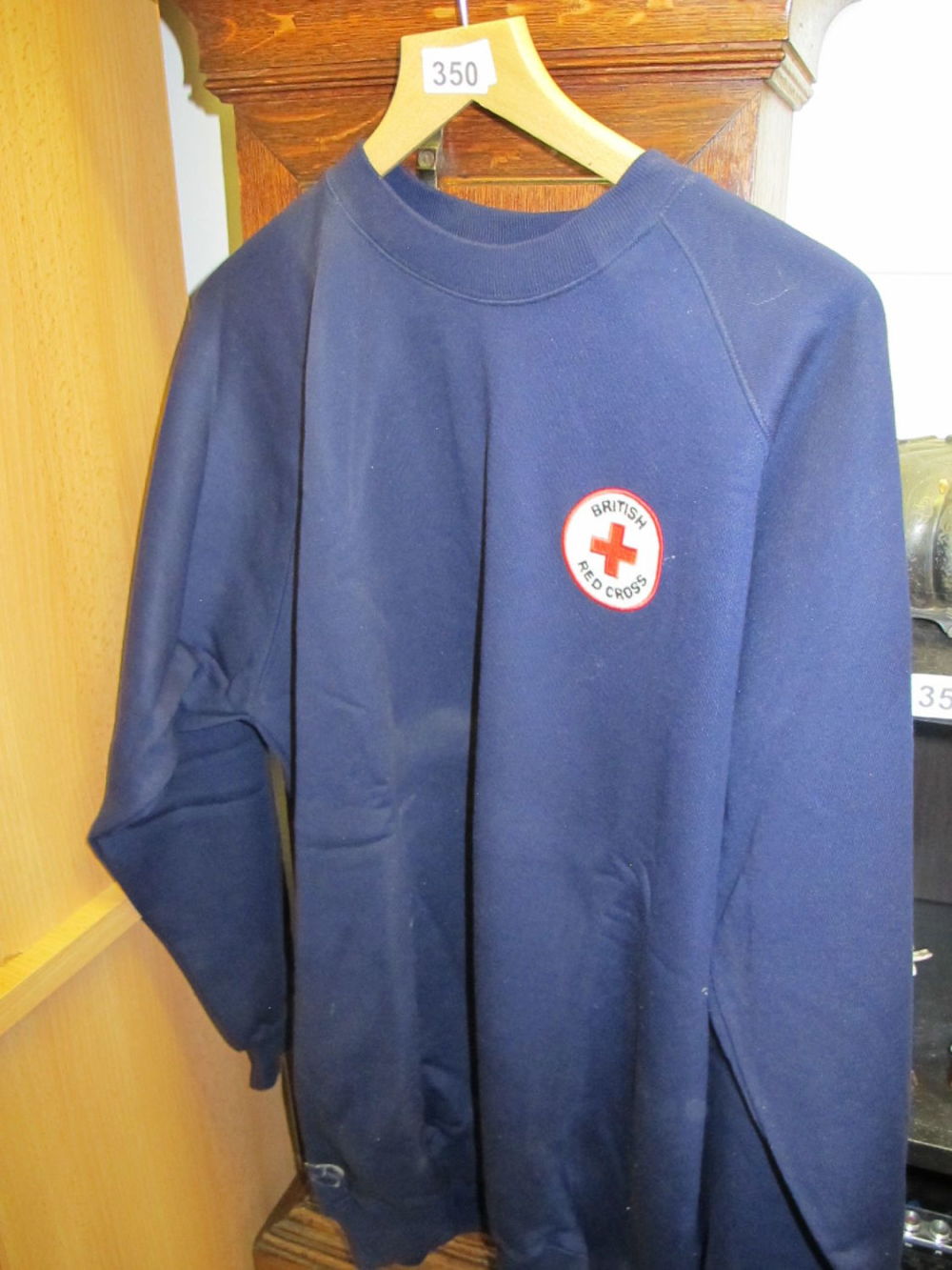 Lot 350: British Red Cross sweatshirt