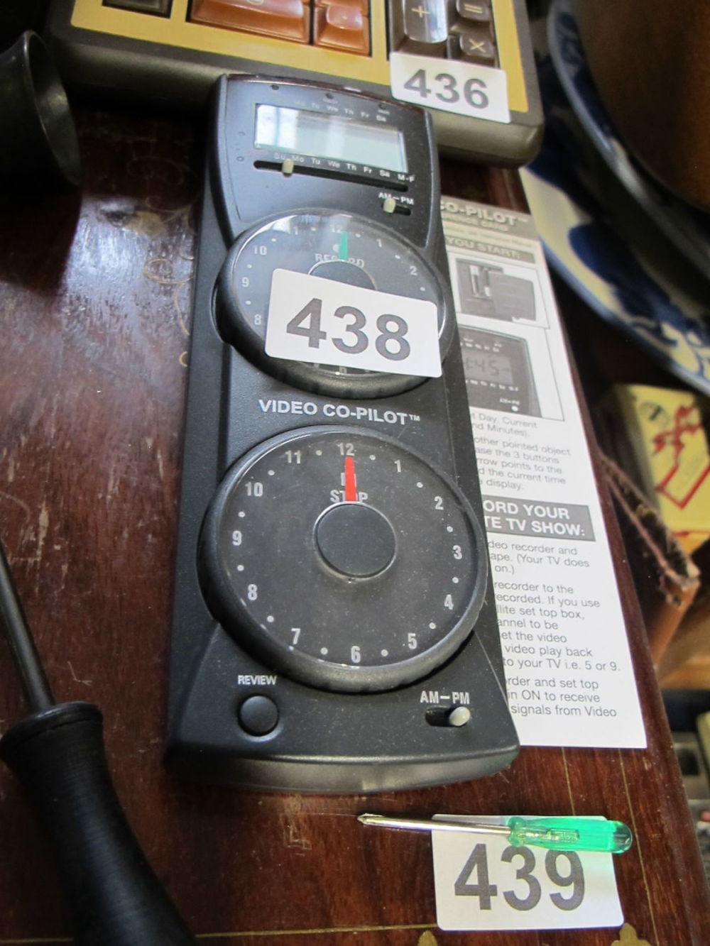 Lot 438: Video co-pilot