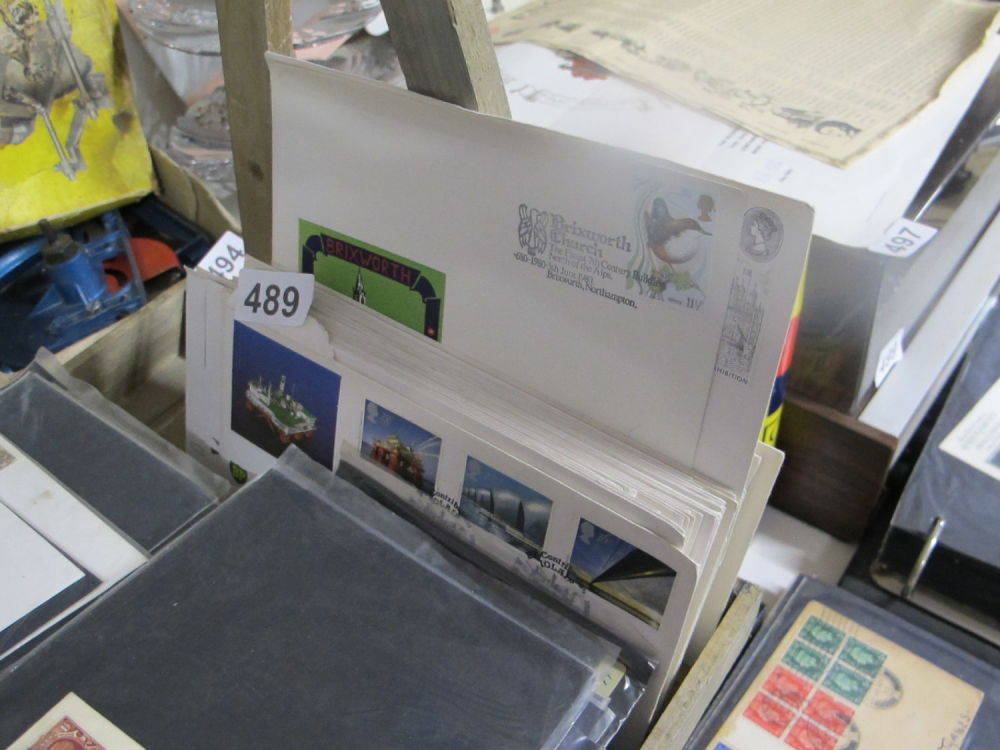 Lot 489: First Day Covers