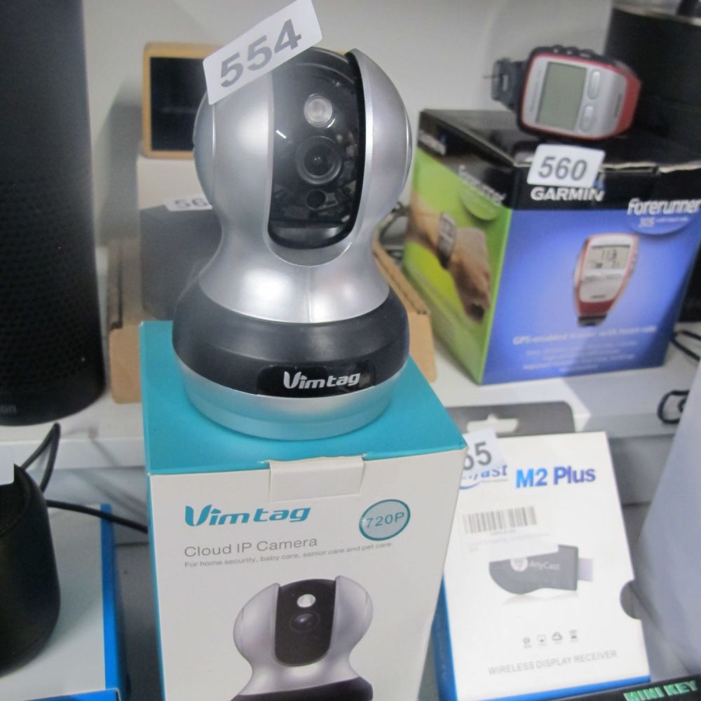 Lot 554: Cloud IP camera