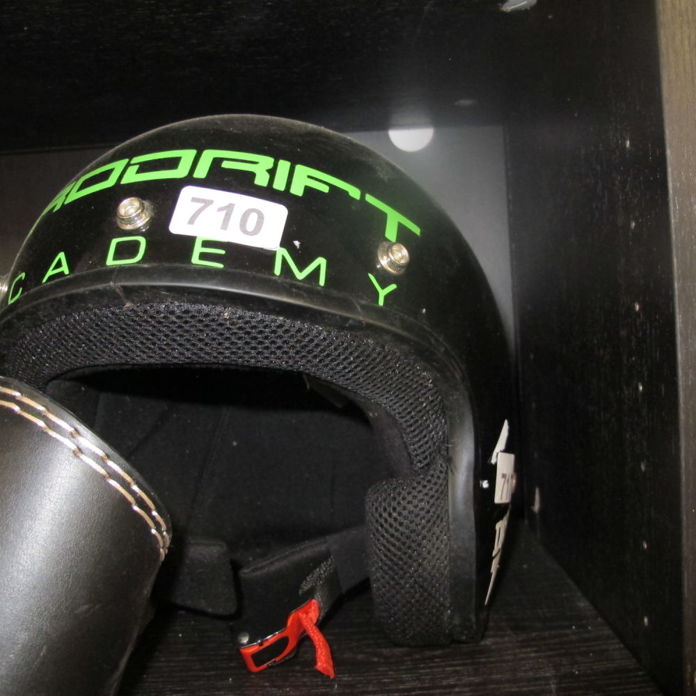 Lot 710: crash helmet