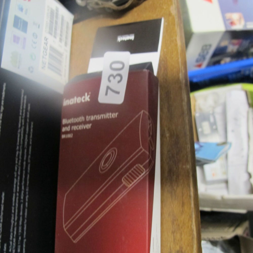 Lot 730: bluetooth transmitter and receiver