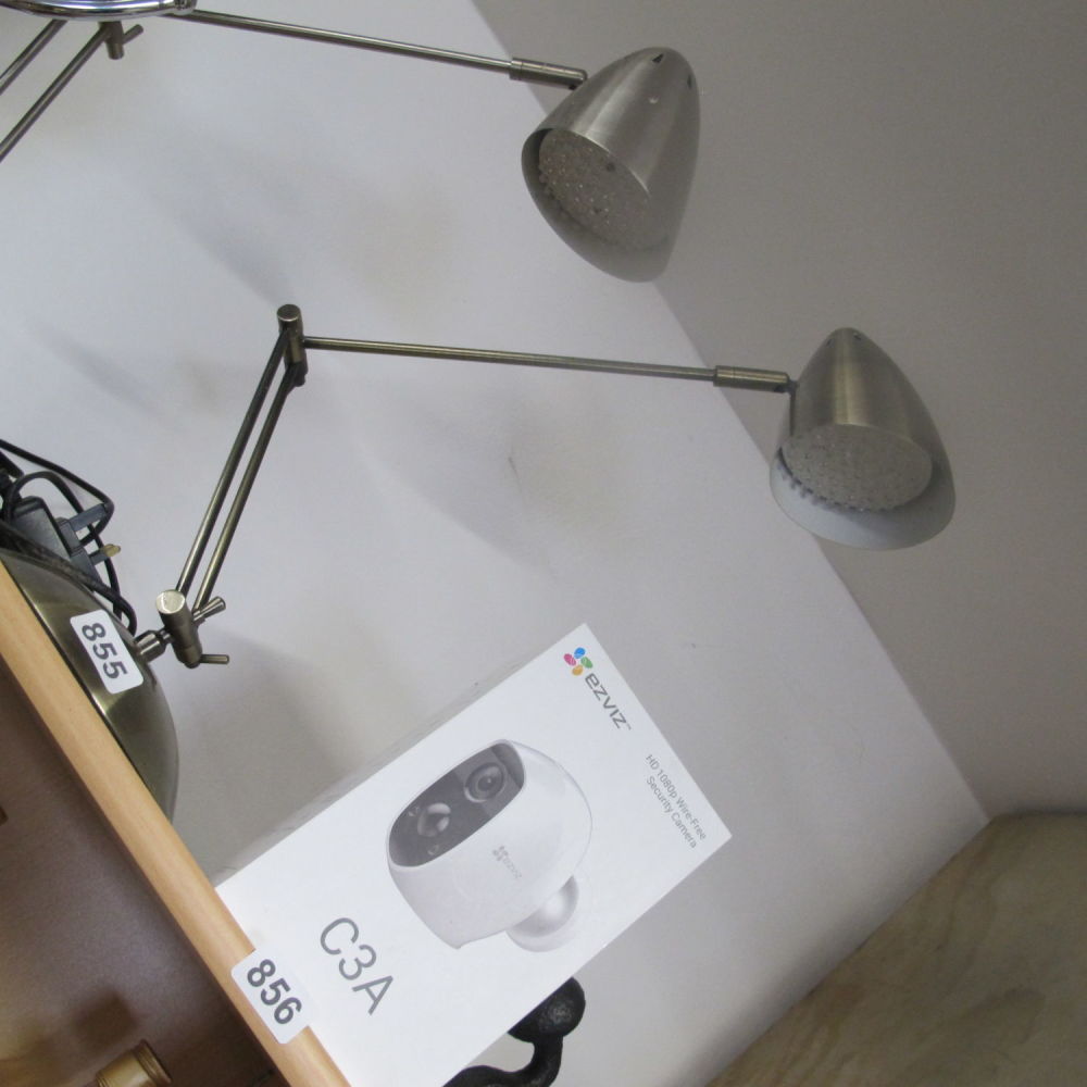 Lot 855: Desk lamp