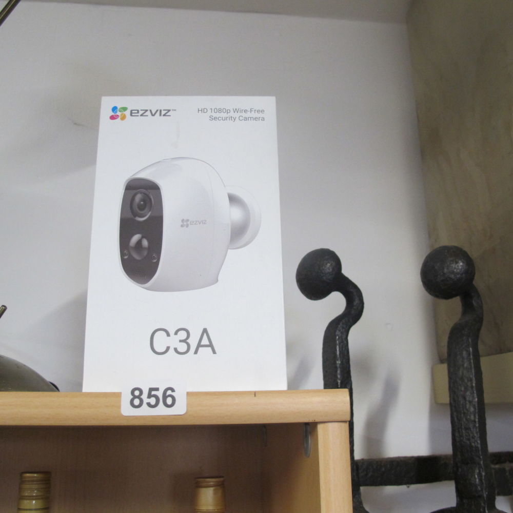 Lot 856: Wireless security camera