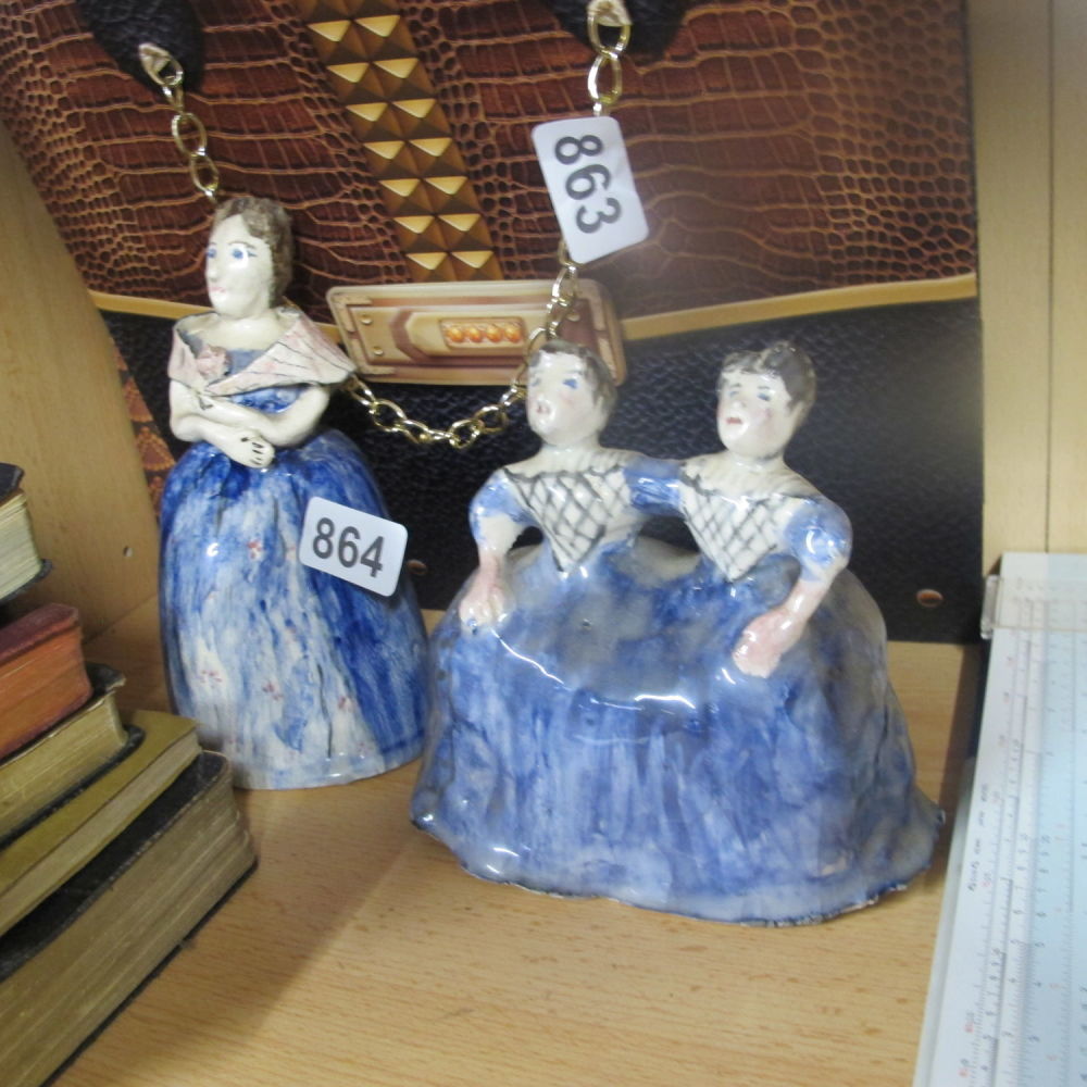 Lot 864: Studio pottery figurines