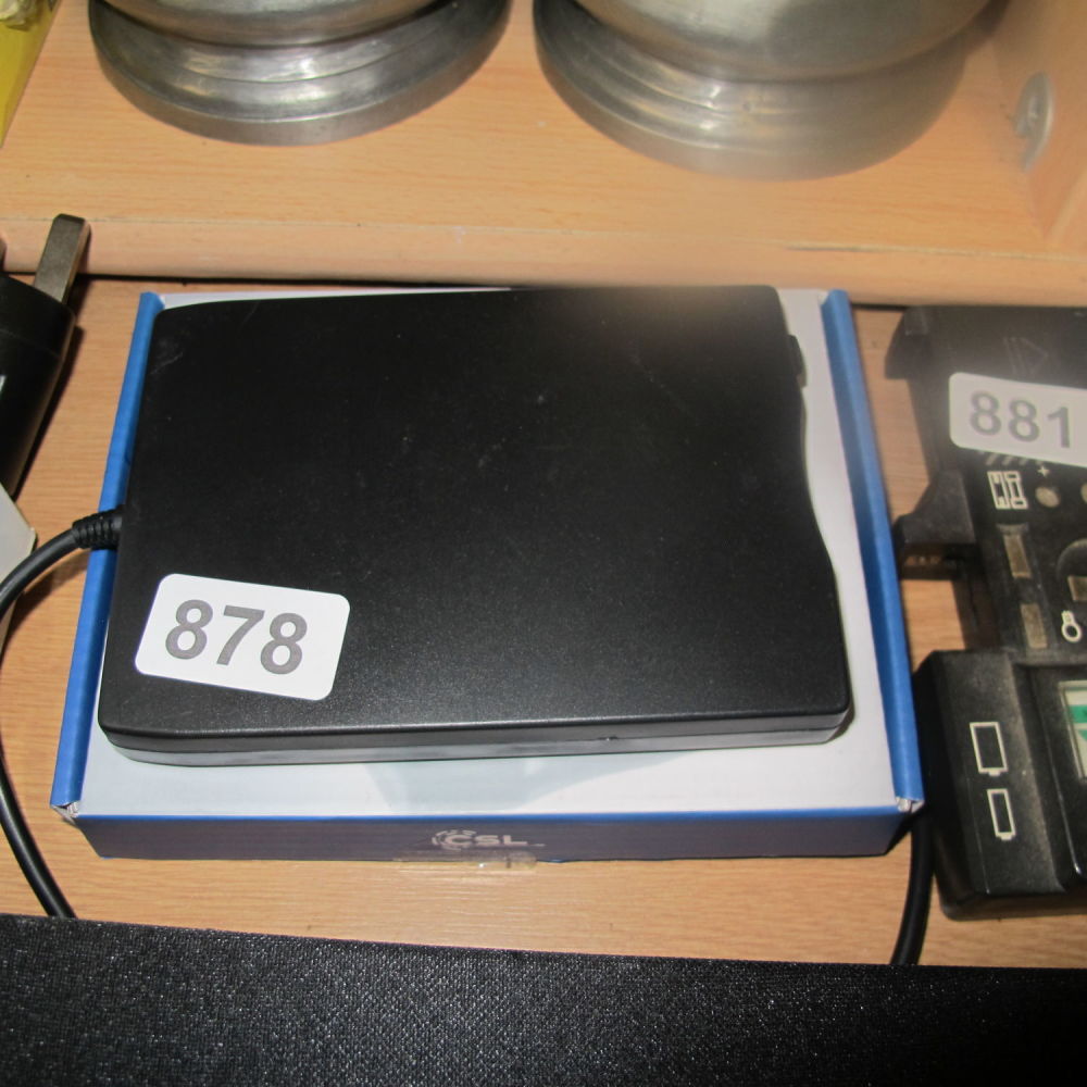 Lot 878: External drive